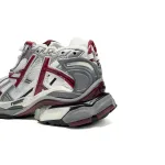 Balenciaga Runner White Wine Red