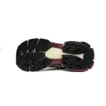 Balenciaga Runner White Wine Red