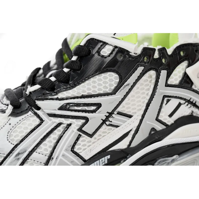 Balenciaga Runner Black, white, and Yellow 677402 W3RBP 1093