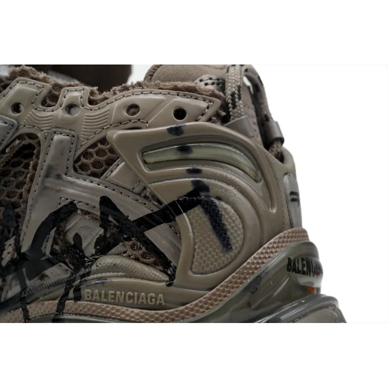 Balenciaga Runner Black Brown 677402 W3RB2 2010