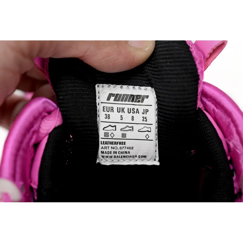 Balenciaga Runner Black Red 677402 W3RB2 5510