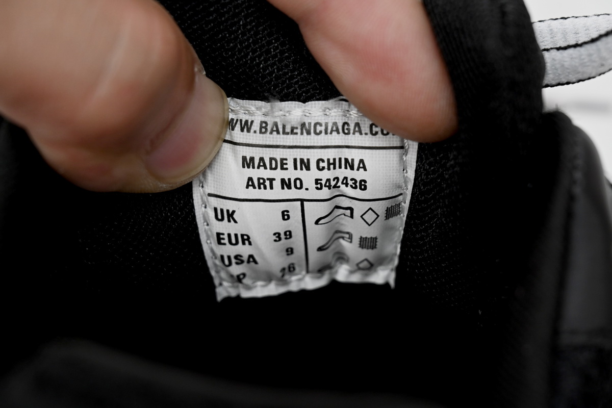 Balenciaga Tess Black And White 542023 W1GB1 2045