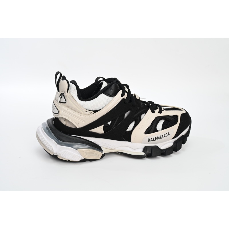 Balenciaga Tess S.Black Rice White Black 542436 W3SU5 9791