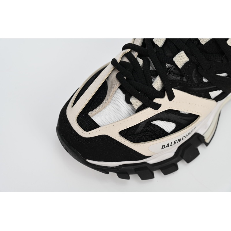 Balenciaga Tess S.Black Rice White Black 542436 W3SU5 9791