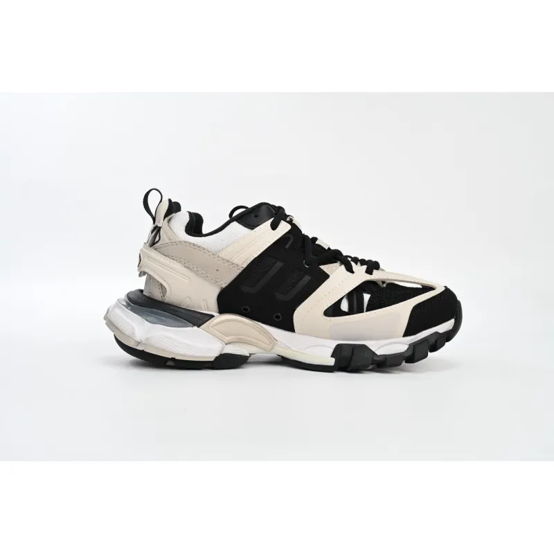 Balenciaga Tess S.Black Rice White Black 542436 W3SU5 9791