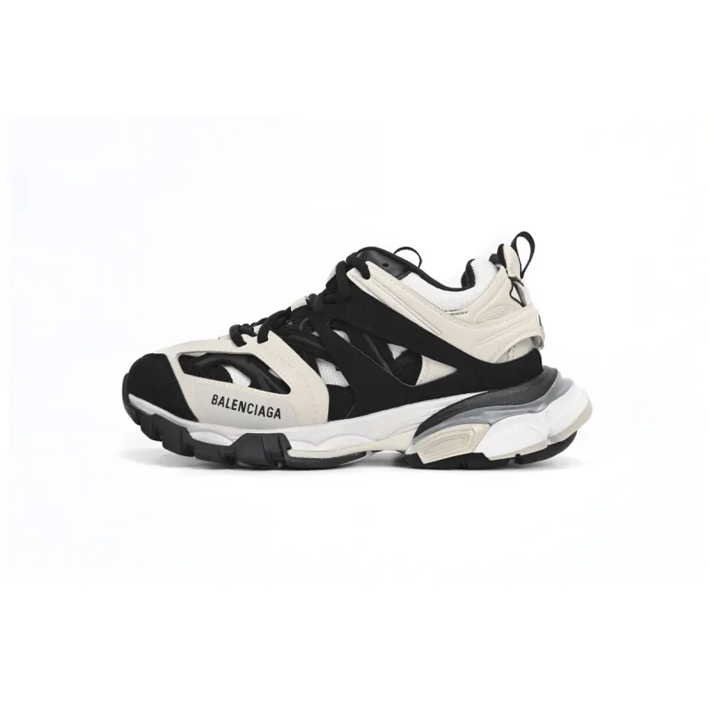 Balenciaga Tess S.Black Rice White Black 542436 W3SU5 9791