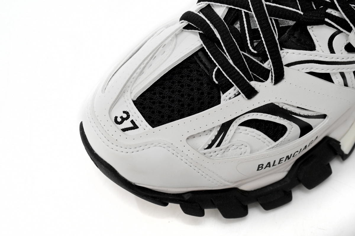 Balenciaga Tess S.Black And White 542436 W3NH3 7261