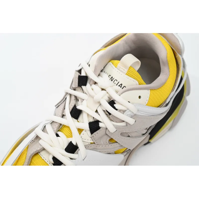 Balenciaga Tess S.Black Black And Yellow Tail 542436 W1ST3 0258