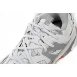 Balenciaga Tess S.White Grey Red 542436 W3DB2 7663