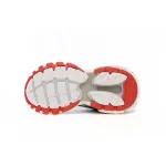 Balenciaga Tess S.White Grey Red 542436 W3DB2 7663