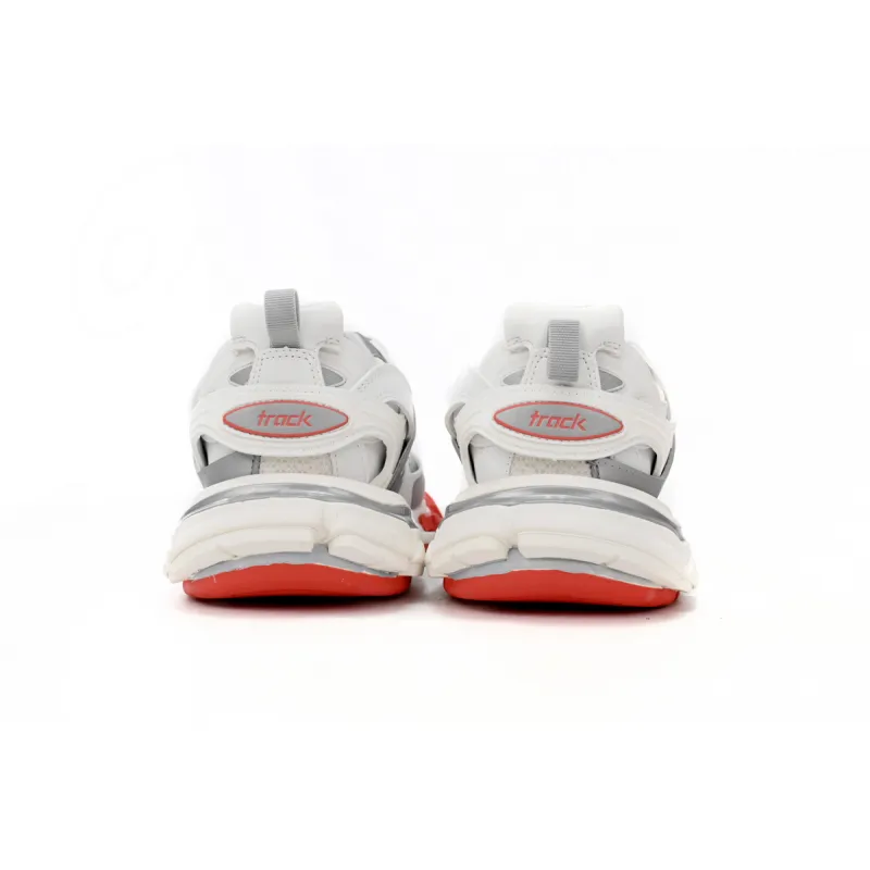 Balenciaga Tess S.White Grey Red 542436 W3DB2 7663