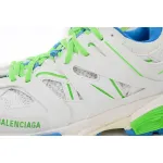 Balenciaga Tess S.Green, White, and Blue 542436 W2BC3 0285