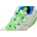 Balenciaga Tess S.Green, White, and Blue 542436 W2BC3 0285