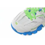 Balenciaga Tess S.Green, White, and Blue 542436 W2BC3 0285
