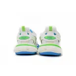 Balenciaga Tess S.Green, White, and Blue 542436 W2BC3 0285