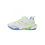 Balenciaga Tess S.Green, White, and Blue 542436 W2BC3 0285
