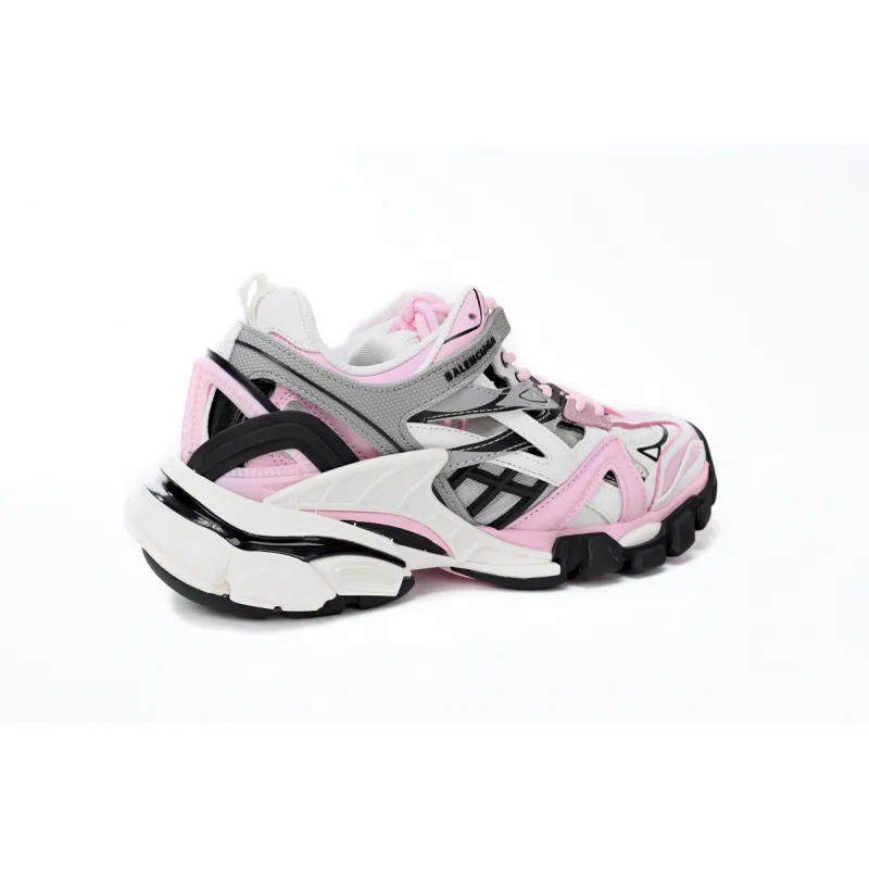 Balenciaga Track 2 Sneaker Pink White 568615 W3AE2 5291