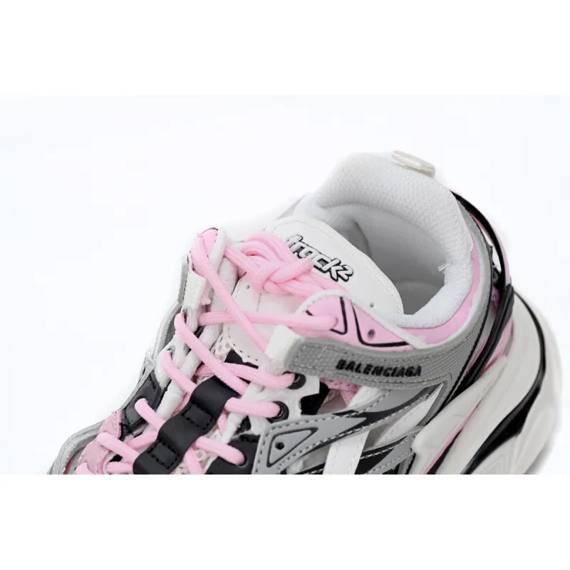 Balenciaga Track 2 Sneaker Pink White 568615 W3AE2 5291