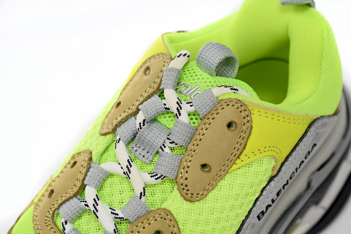 Balenciaga Triple Fluorescent Yellow 524039 W0903 1801