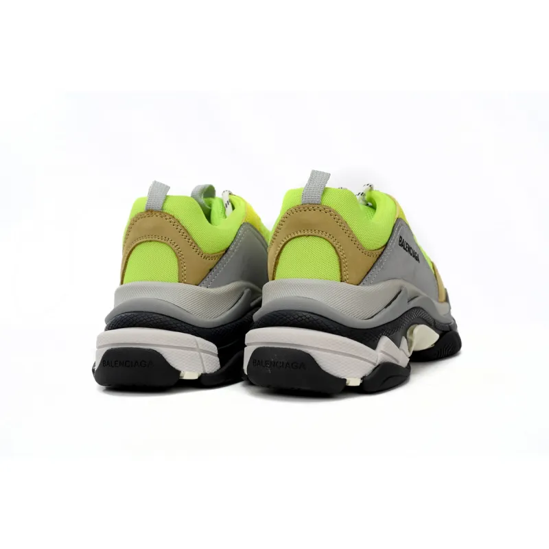 Balenciaga Triple Fluorescent Yellow 524039 W0903 1801