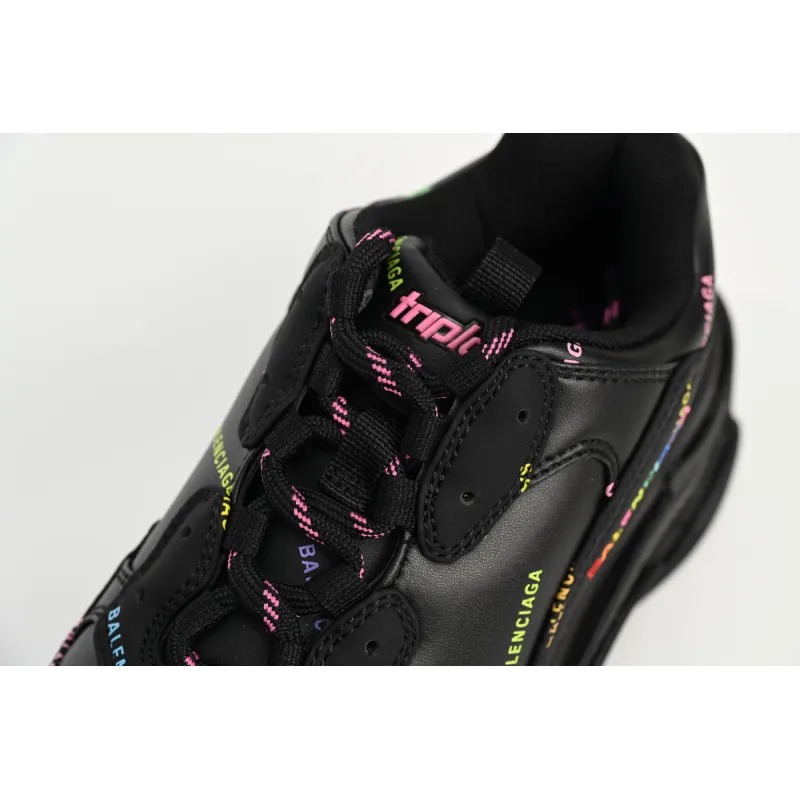 Balenciaga Triple S Letter Colorful 524039 W2FA1 1210