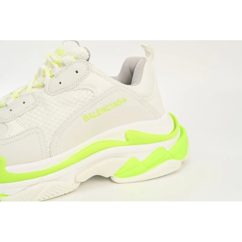 Balenciaga Triple S Fluorescent White 536737 W0901 9088