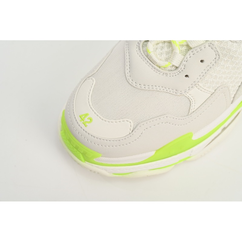 Balenciaga Triple S Fluorescent White 536737 W0901 9088