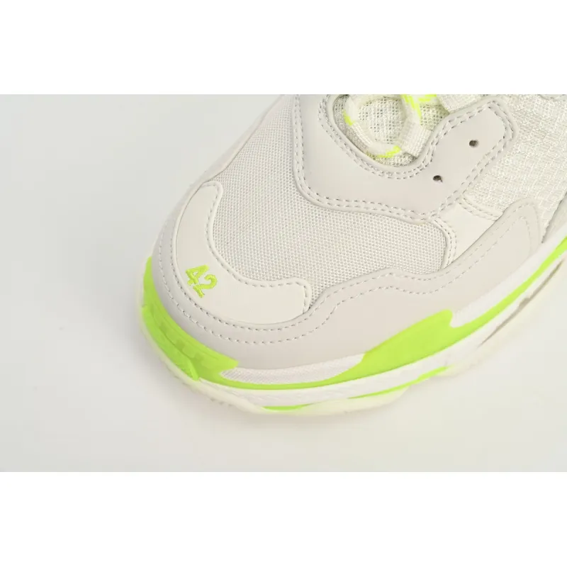 Balenciaga Triple S Fluorescent White 536737 W0901 9088