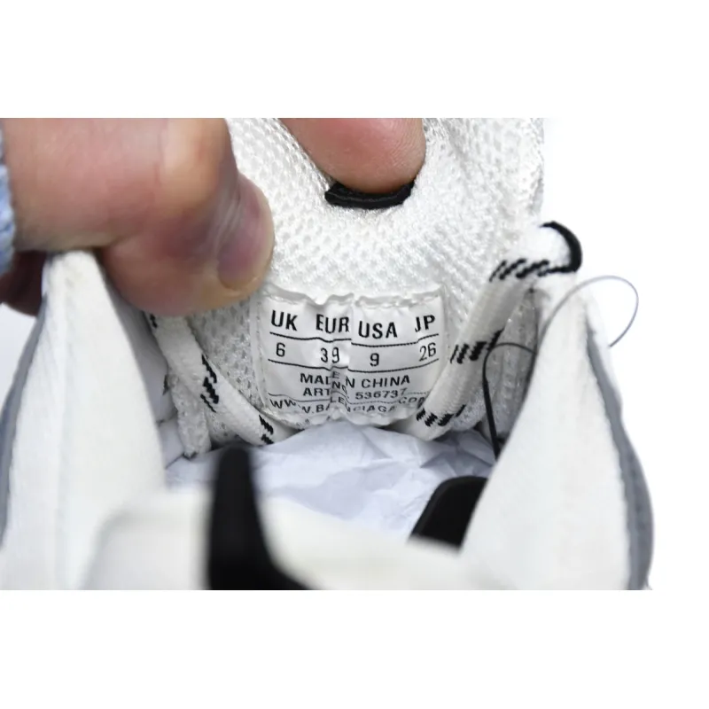 Balenciaga Triple S White Grey 536737 W09O1 9089