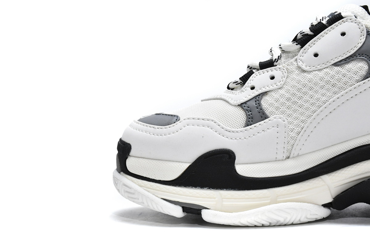 Balenciaga Triple S White Grey 536737 W09O1 9089