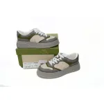 GUCCI Chunky B White Blue Green 700641 UPG90 1282
