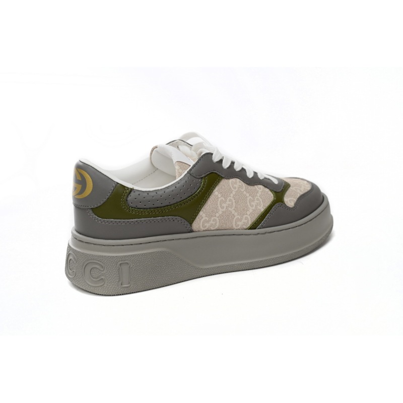 GUCCI Chunky B White Blue Green 700641 UPG90 1282