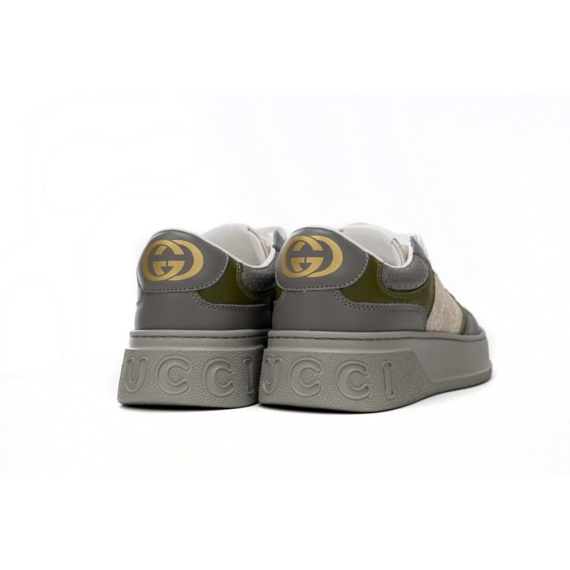 GUCCI Chunky B White Blue Green 700641 UPG90 1282