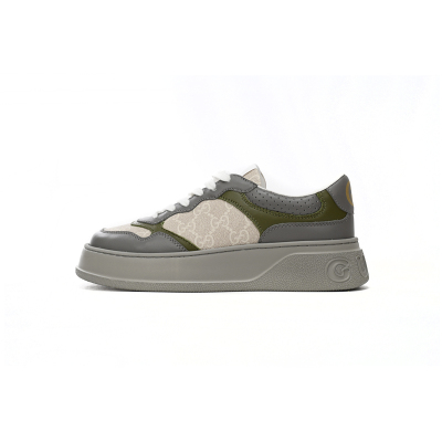 GUCCI Chunky B White Blue Green 700641 UPG90 1282 01