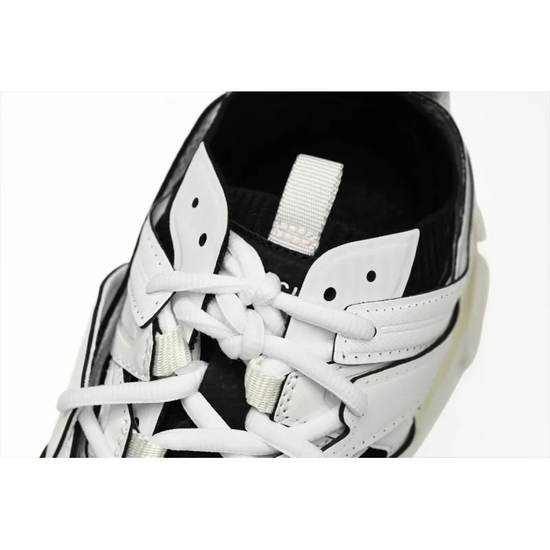 Balenciaga Tess S.Black Rice White and Black 736328 W3SKC 9010
