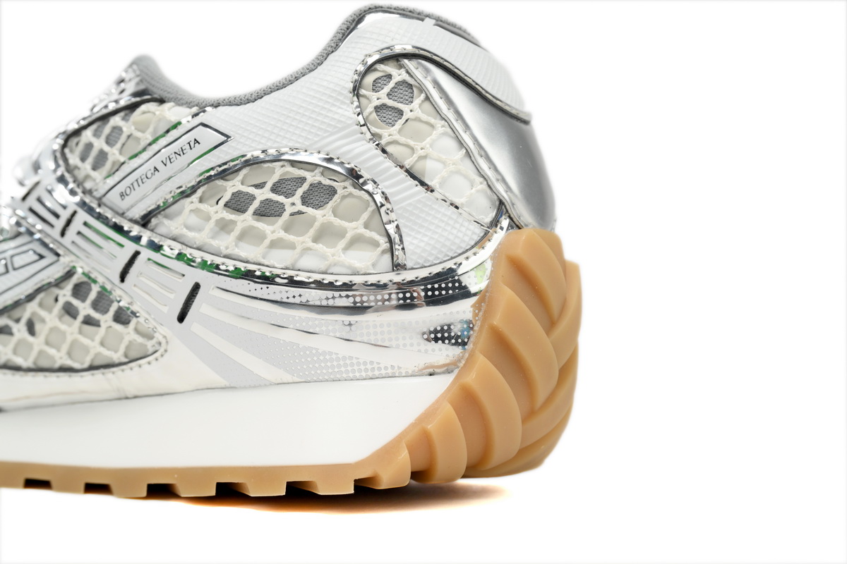 Bottega Veneta Orbit Silver