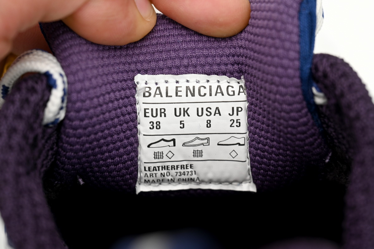 Balenciaga Silver Red and Blue 542229 W1RB5 0513