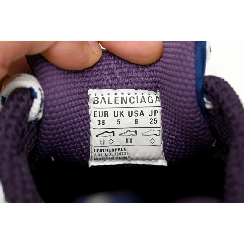 Balenciaga Silver Red and Blue 542229 W1RB5 0513