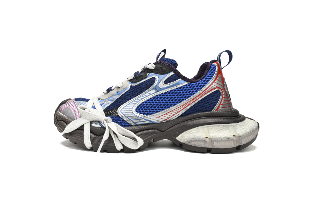 Balenciaga Silver Red and Blue 542229 W1RB5 0513