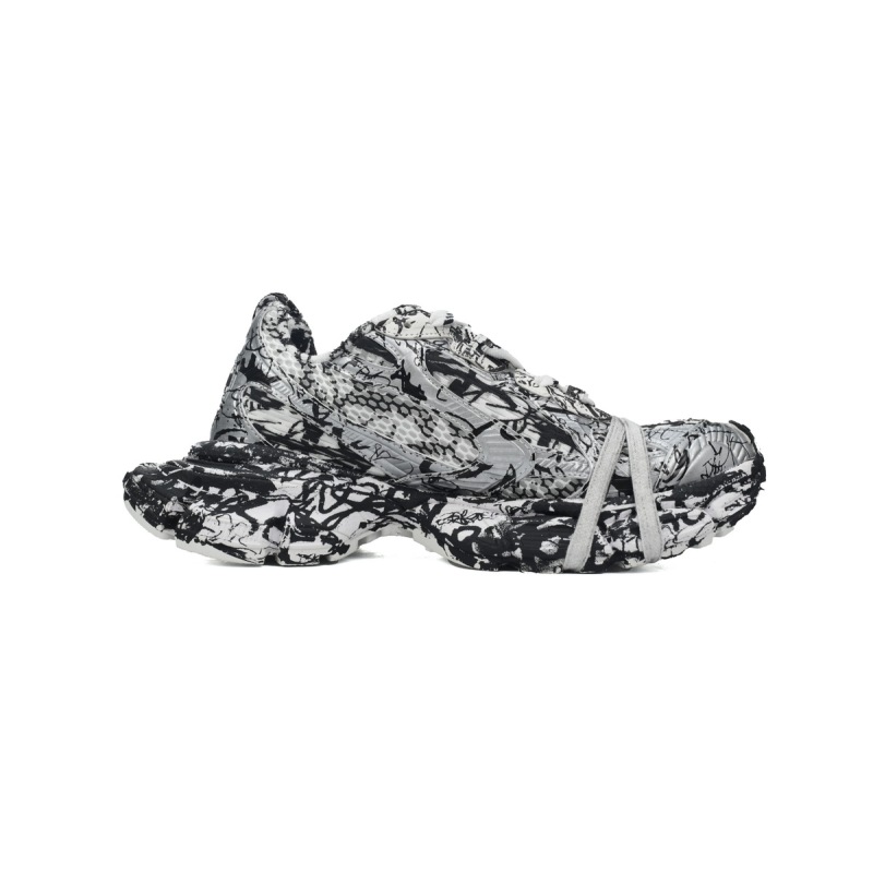 Balenciaga Luminous White Graffiti 734731 W3XDC 0135