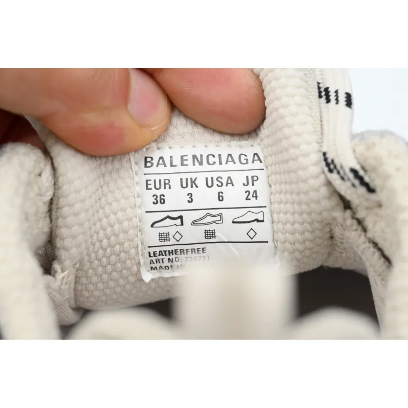 Balenciaga Luminous Blue Canvas White 734731 W3XDC 2002