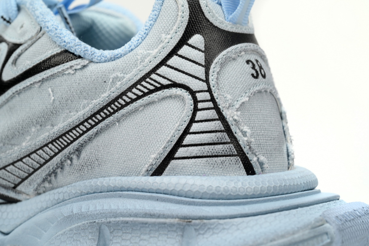 Balenciaga Black Light Black Blue 734731 W3XL5 0521