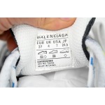 Balenciaga White Silver Black Blue 734731 W3XL5 9047