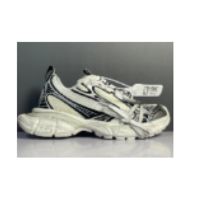Balenciaga Silver Rice White Black 542229 W1RB5 0352