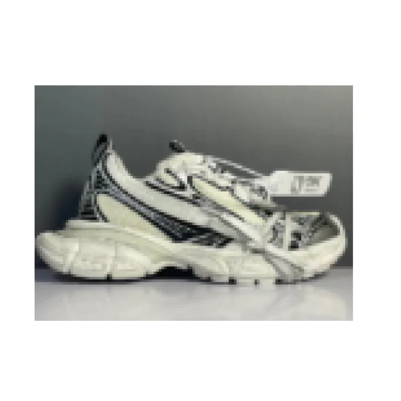 Balenciaga Silver Rice White Black 542229 W1RB5 0352