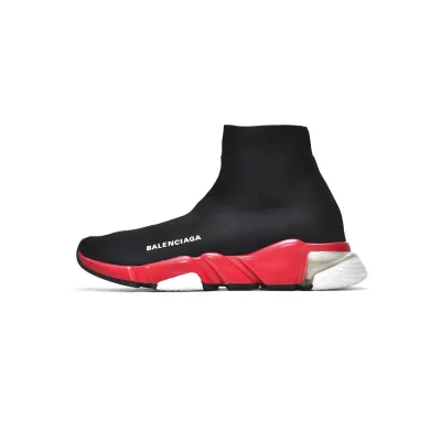 Balenciaga Speed Trainer Black White 01