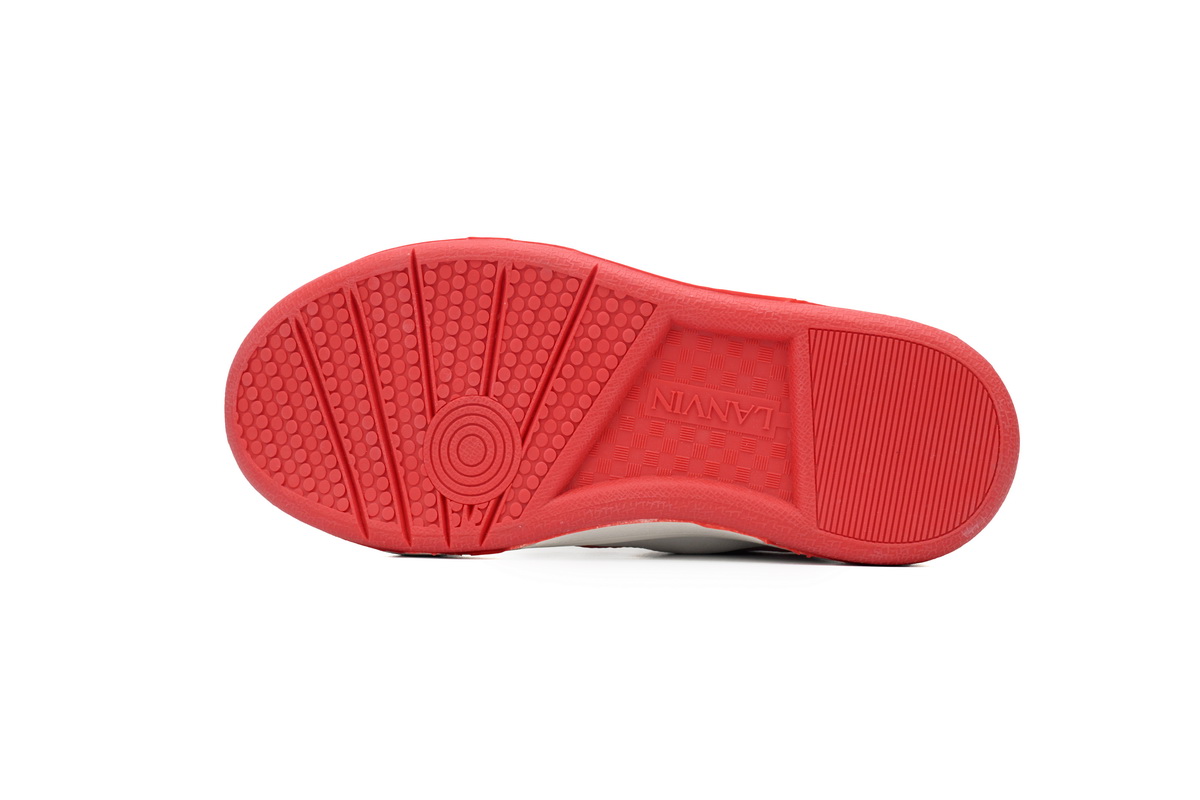 LANVIN White White Red