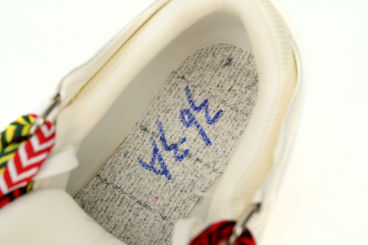 LANVIN White Seven Color Painting