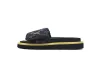 LOUIS VUITTON Pool Pillow Black Black and gray metal mark