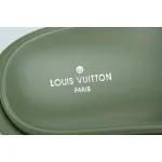 LOUIS VUITTON Pool Pillow Comfort Light Green Jeans Green label